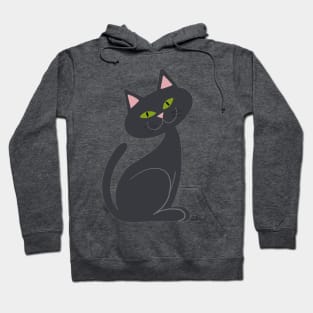 Dark Grey Kitty Hoodie